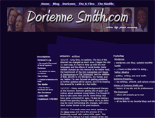 Tablet Screenshot of doriennesmith.com